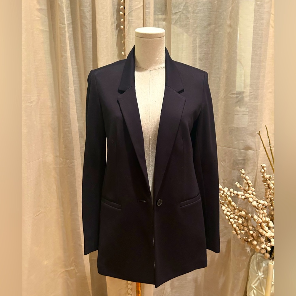 Old Navy Black Soft Jersey Knit Blazer Sz XS Super comfy!!!